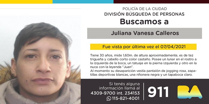 BUSCAN A JULIANA